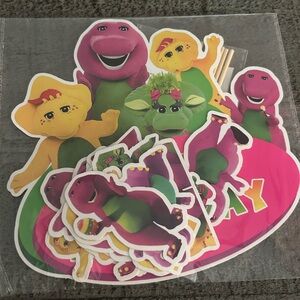 Colorful Dinosaur Character birthday decor